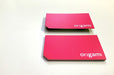 business cards with die cut angled corner for Origami | printed on 32pt uncoated card stock | Clubcard Printing