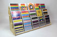 3 Tier 27" Wide Birchwood Retail Card Display - Clubcard Printing Canada