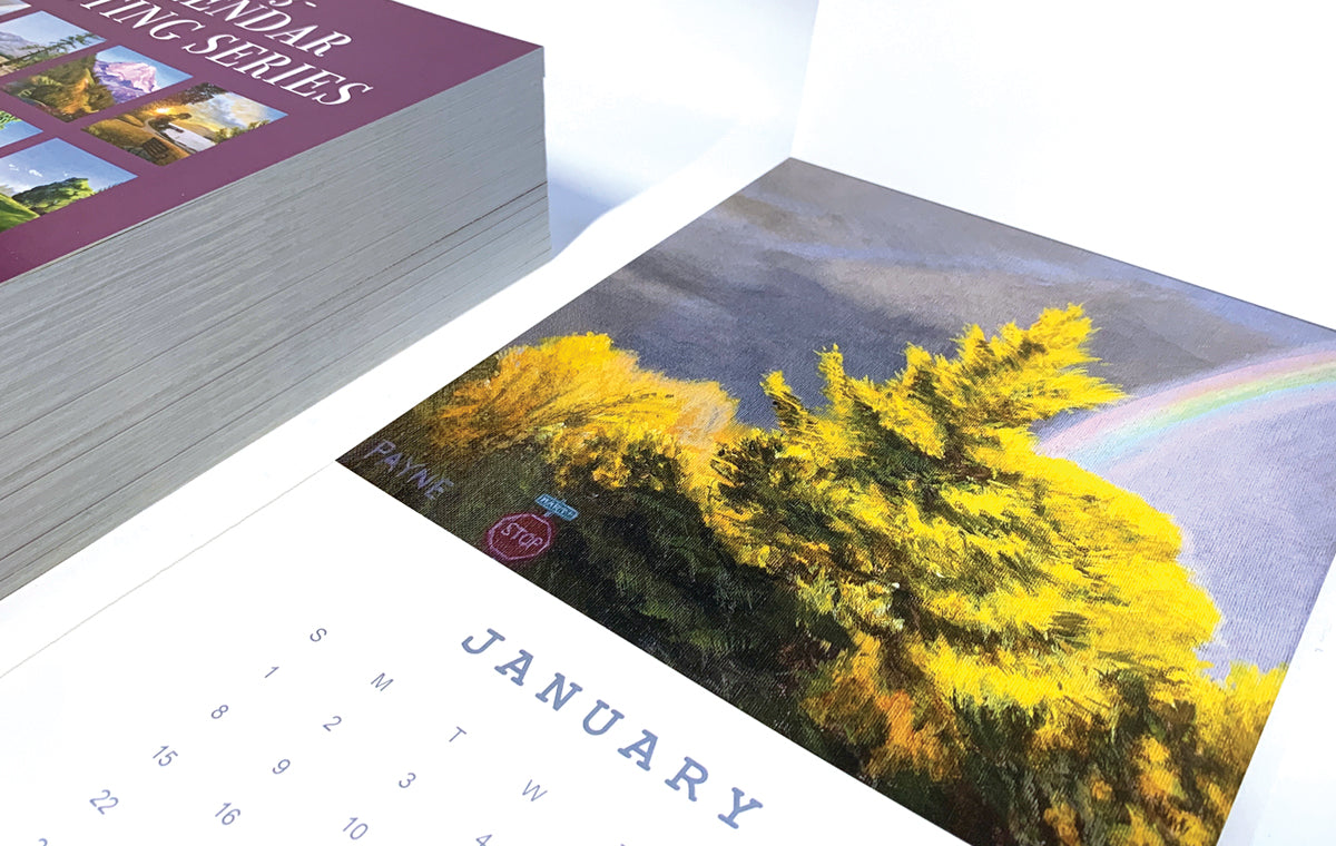 Padded Full Colour Calendars, Short Run Digital