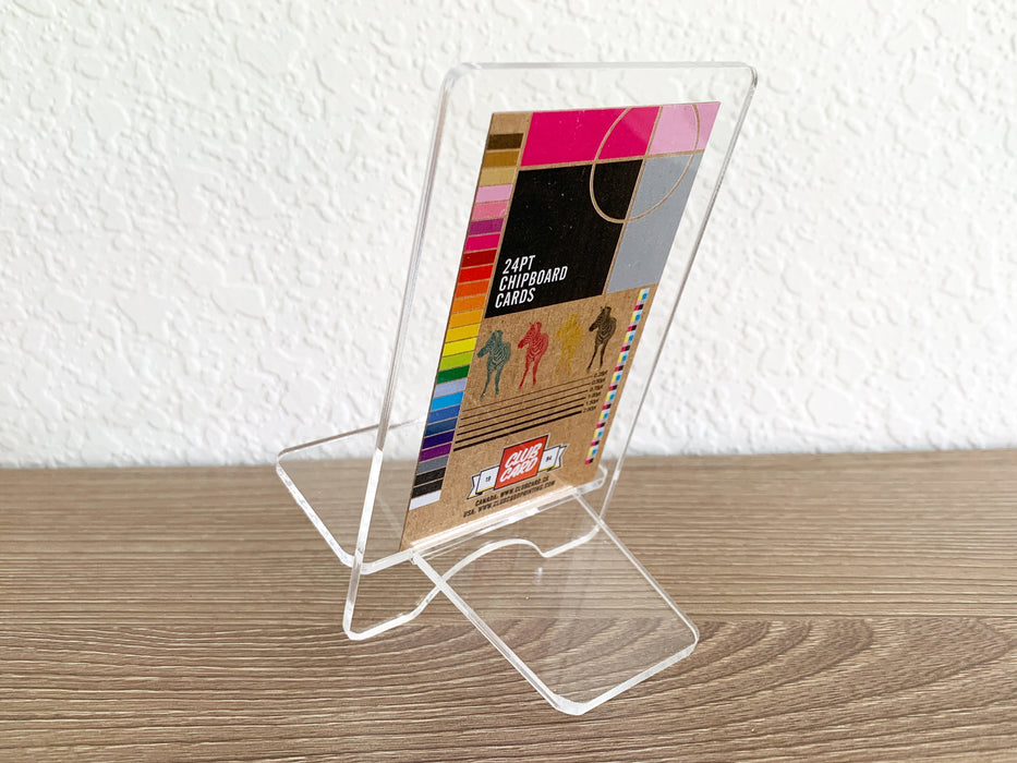 Clear Acrylic Mini Easel Style Book Stand