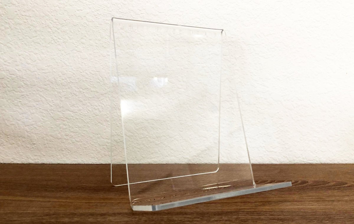 Displaypro 5X Small Clear Acrylic Book Stand, Ideal For Holding Books