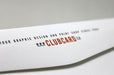 Extreme close-up shot showing the printed Clubcard logo and website text along the edge of a white uncoated envelope