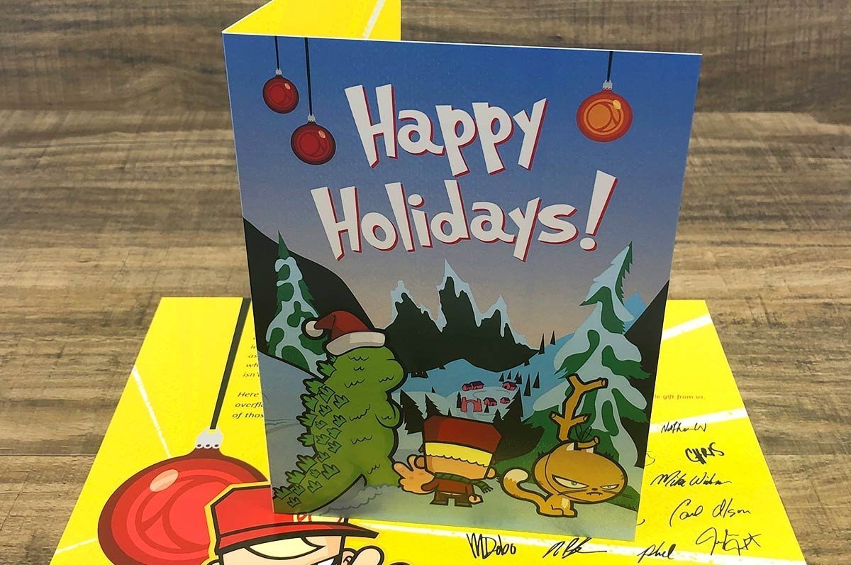 Coated 15pt Greeting Cards - Clubcard Printing Canada