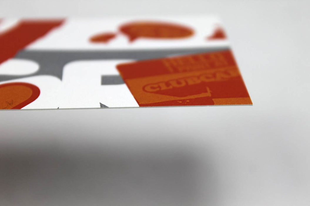 Coated 15pt Large Cards - Clubcard Printing Canada