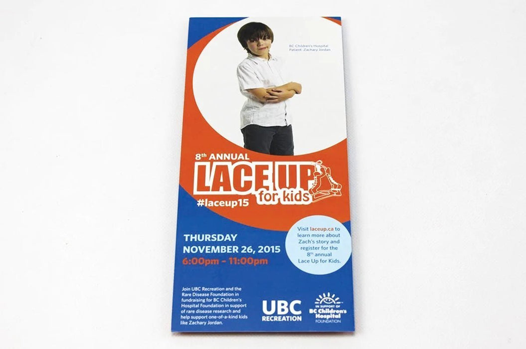 Coated 15pt Rack Cards - Clubcard Printing Canada