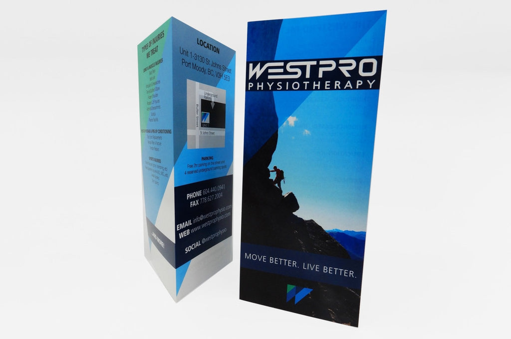 105冊 100lb Gloss Paper Brochures Vancouver | Full Colour Printing