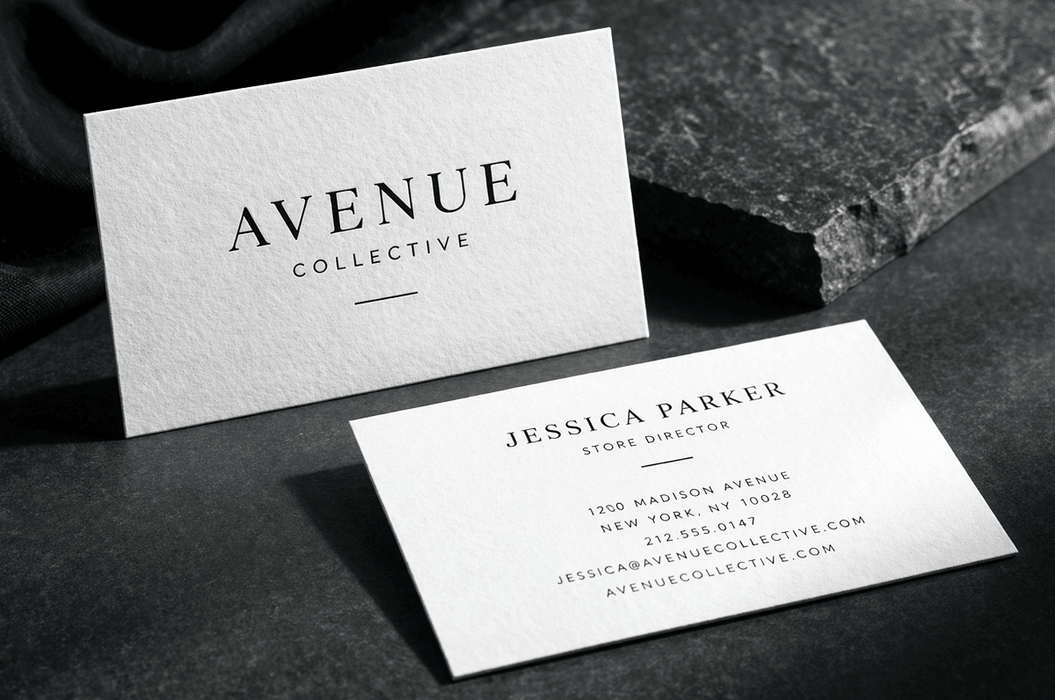 Cotton Business Cards 20pt - Clubcard Printing Canada