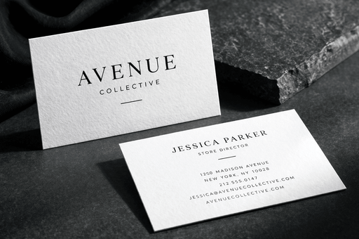 Cotton Business Cards 20pt - Clubcard Printing Canada