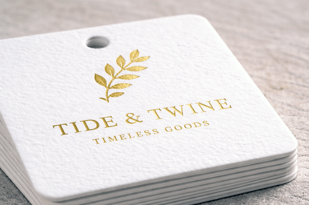 Cotton Hang Tags 38pt - Clubcard Printing Canada