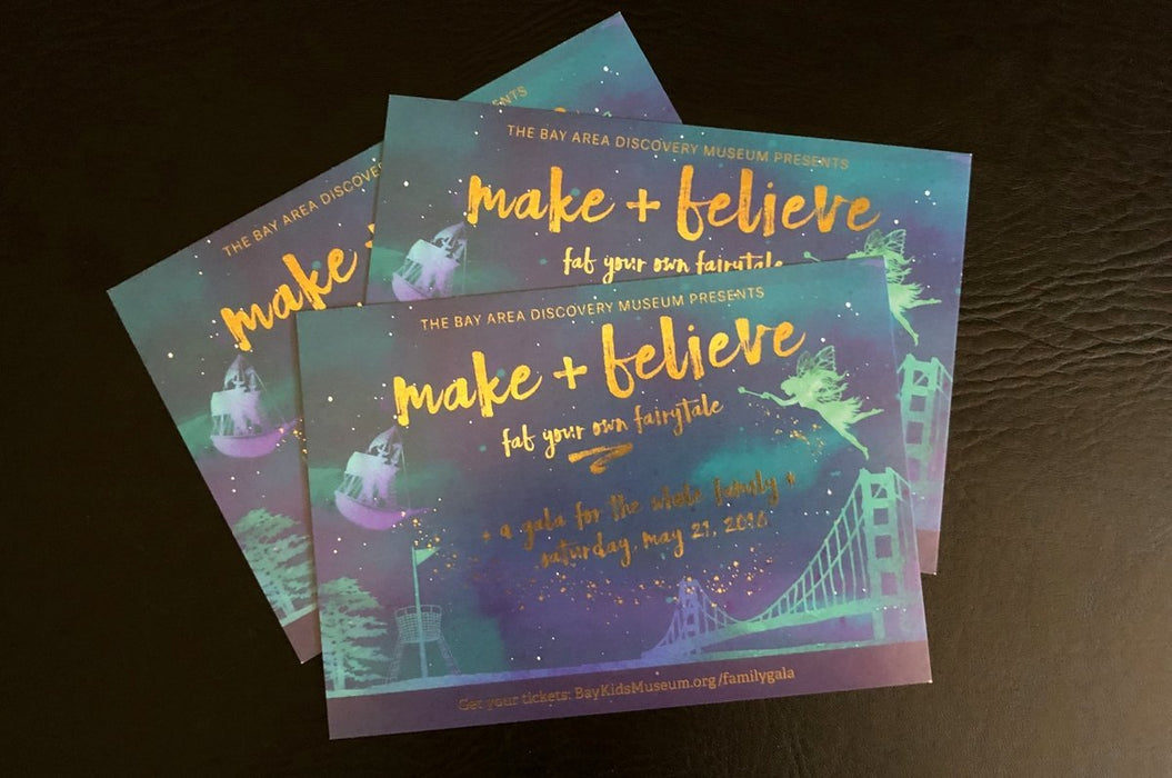Foil Effects Postcards 16pt - Clubcard Printing Canada