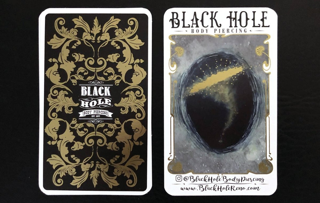 Foil Effects Postcards 16pt - Clubcard Printing Canada