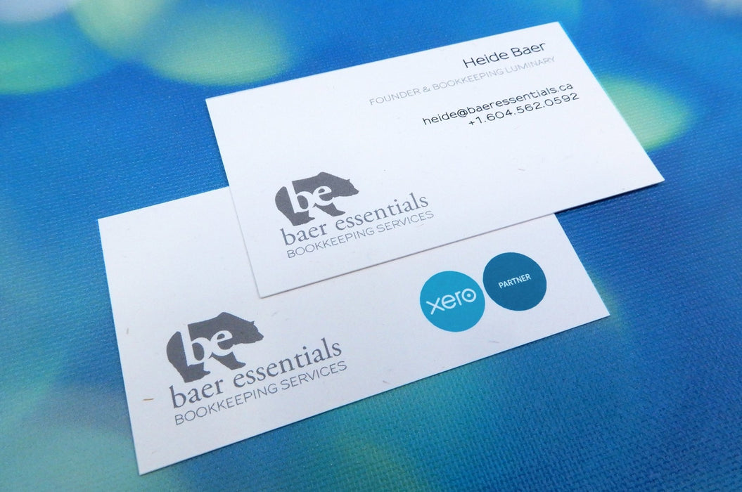 Hemp Business Cards 18pt - Clubcard Printing Canada