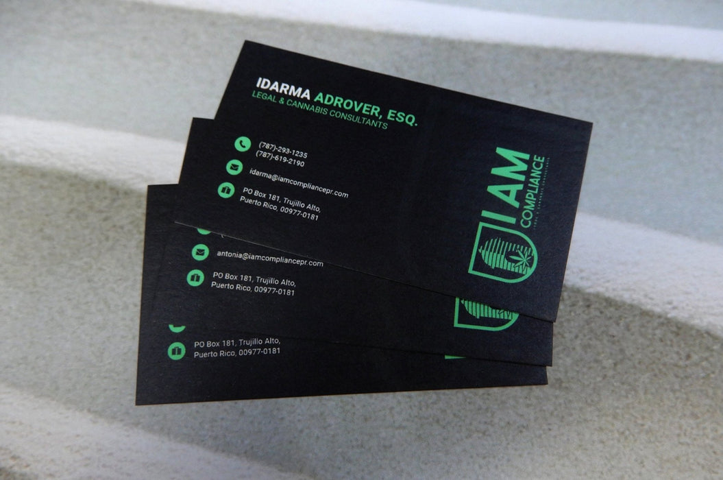 Hemp Business Cards 18pt - Clubcard Printing Canada