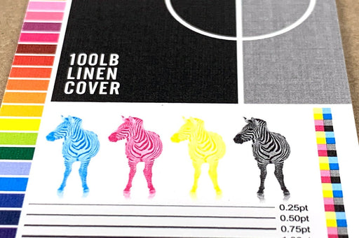 Linen Small Cards 100lb Cover - Clubcard Printing Canada