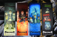 The Popchuck Chronicles custom series bookmarks printed on 15pt coated stock by Clubcard Vancouver