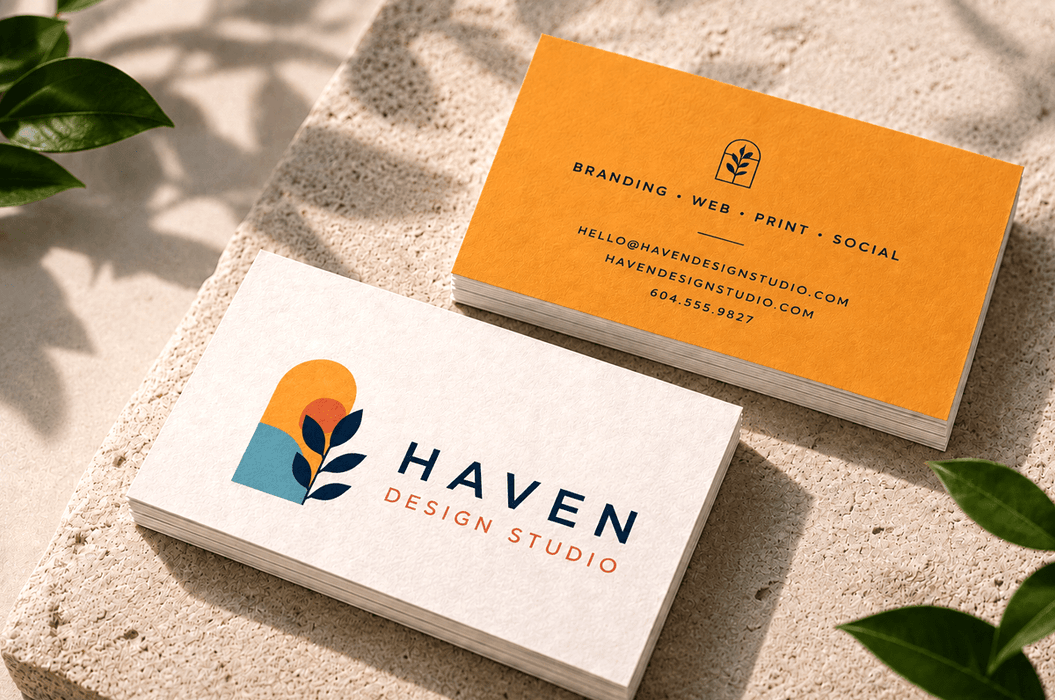 Recycled Uncoated Business Cards 12pt - Clubcard Printing Canada