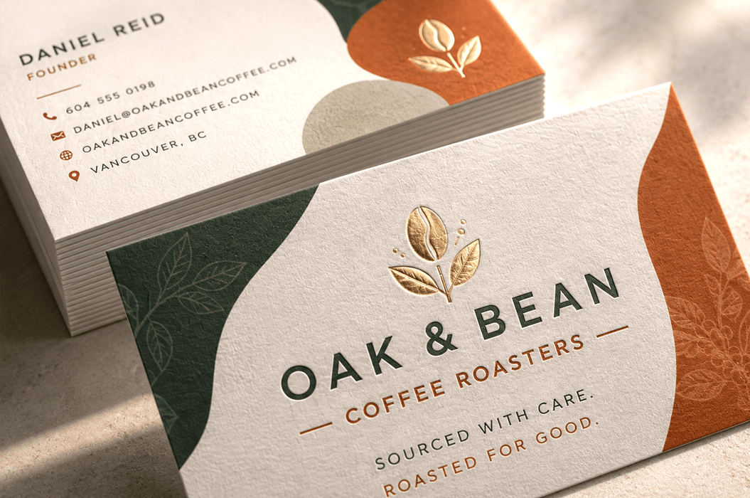 Recycled Uncoated Business Cards 24pt - Clubcard Printing Canada