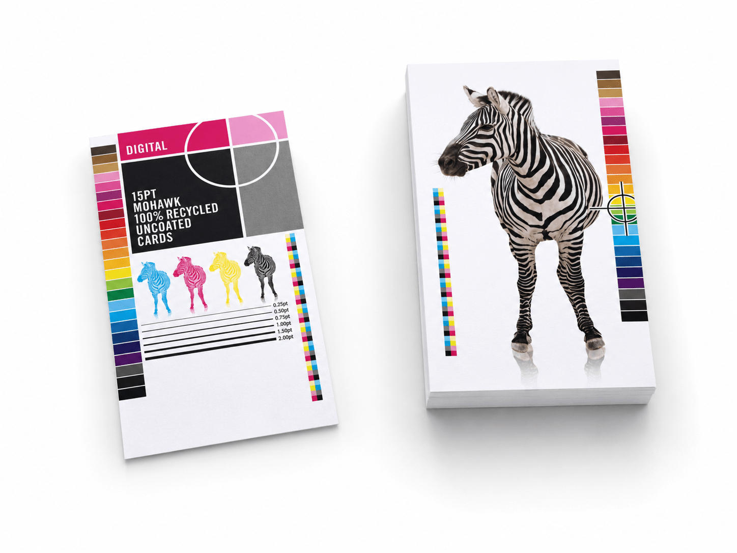 Recycled Uncoated Card Stock Brochures 15pt - Clubcard Printing Canada