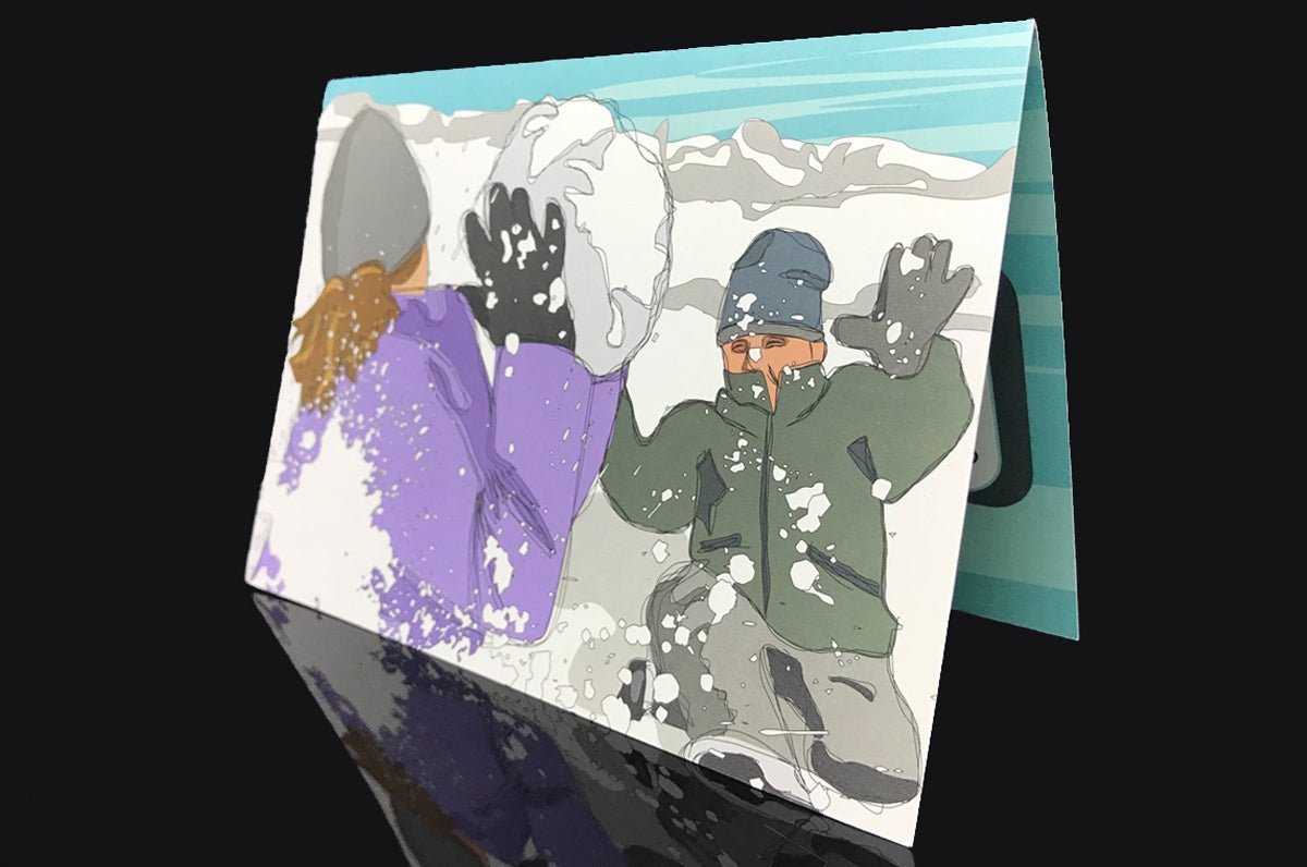 Recycled Uncoated Greeting Cards 15pt - Clubcard Printing Canada