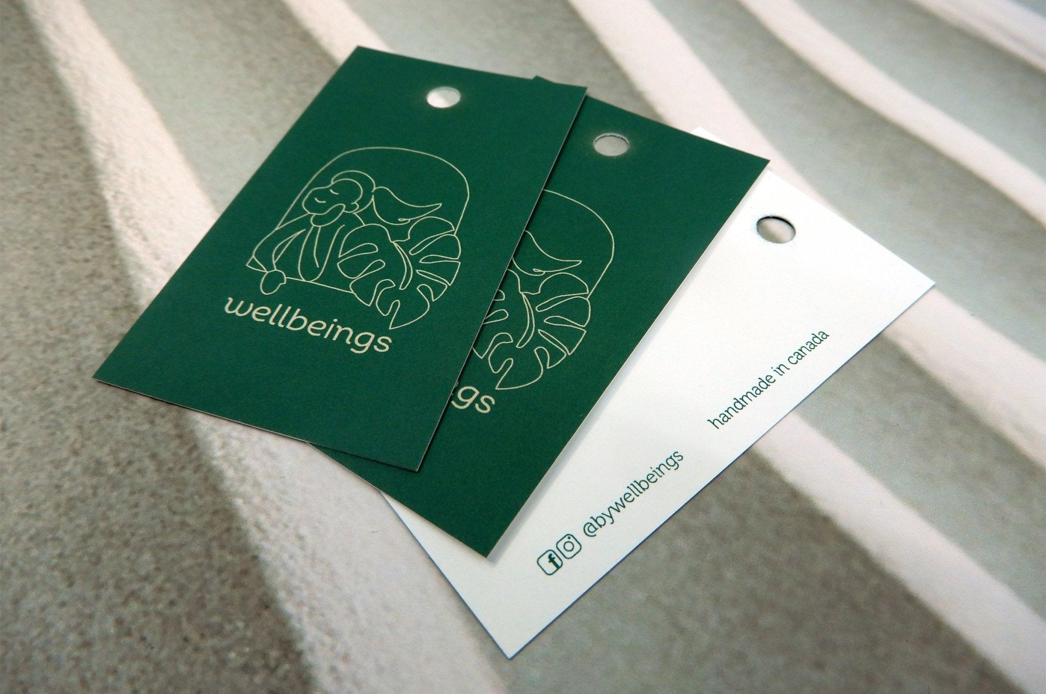 Recycled Uncoated Hang Tags 15pt - Clubcard Printing Canada