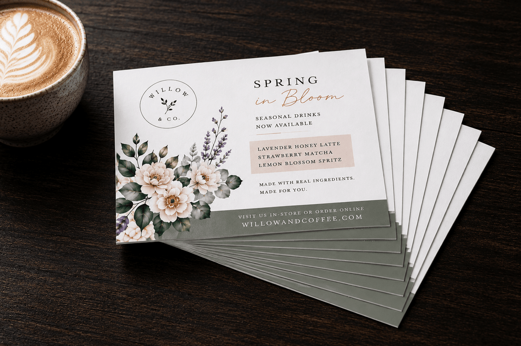 Recycled Uncoated Postcards 12pt - Clubcard Printing Canada