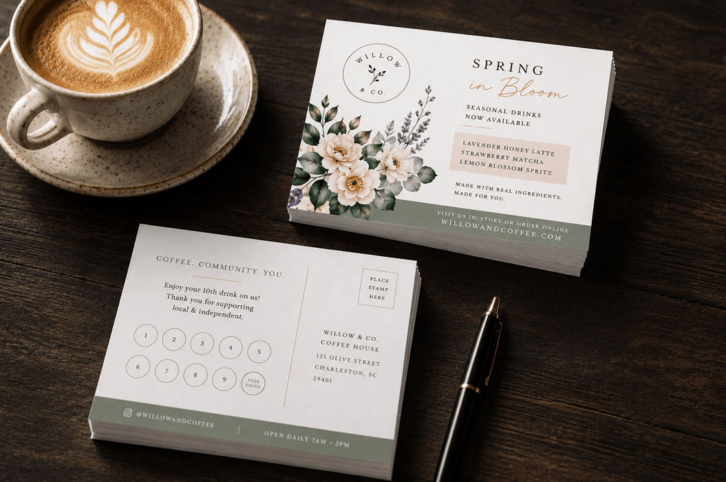 Recycled Uncoated Postcards 12pt - Clubcard Printing Canada