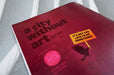 Saddle stitched report booklet cover for Eastside Arts Society printed in Vancouver