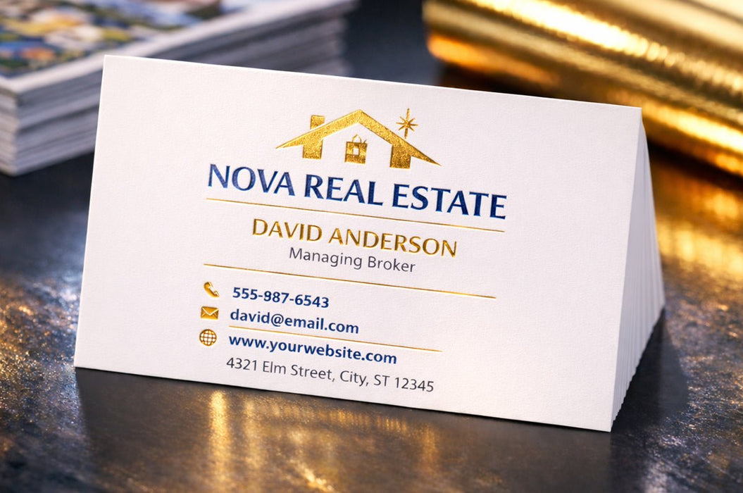 Soft Touch Laminated Business Cards 22pt - Clubcard Printing Canada