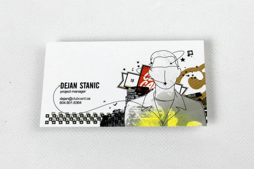 Suede Laminated Postcards 19pt - Clubcard Printing Canada