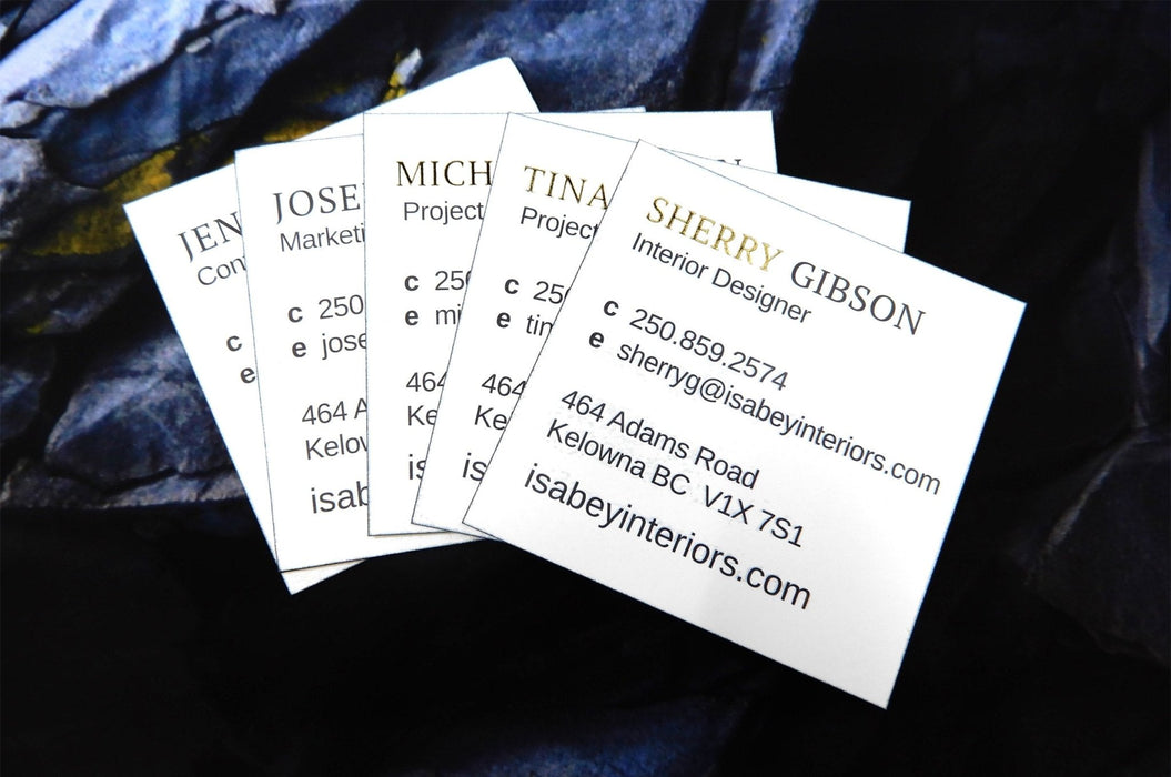 Uncoated Cards 32pt - Clubcard Printing Canada