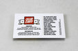 Uncoated Small Cards 22pt - Clubcard Printing Canada