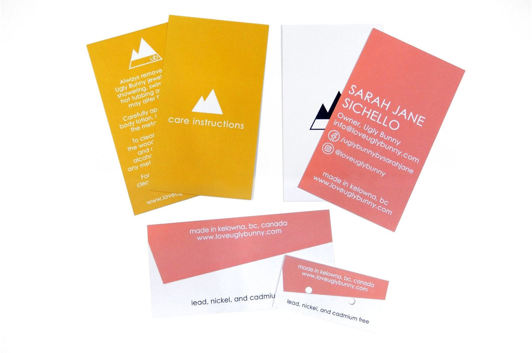 Uncoated Small Cards 22pt - Clubcard Printing Canada