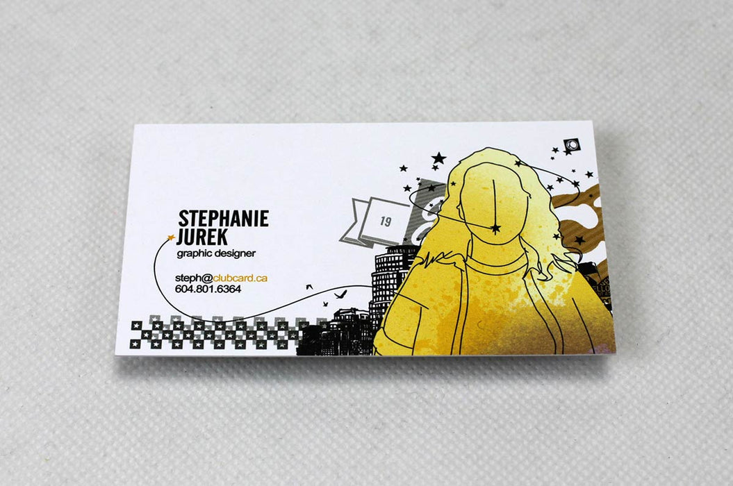 Uncoated Small Cards 22pt - Clubcard Printing Canada