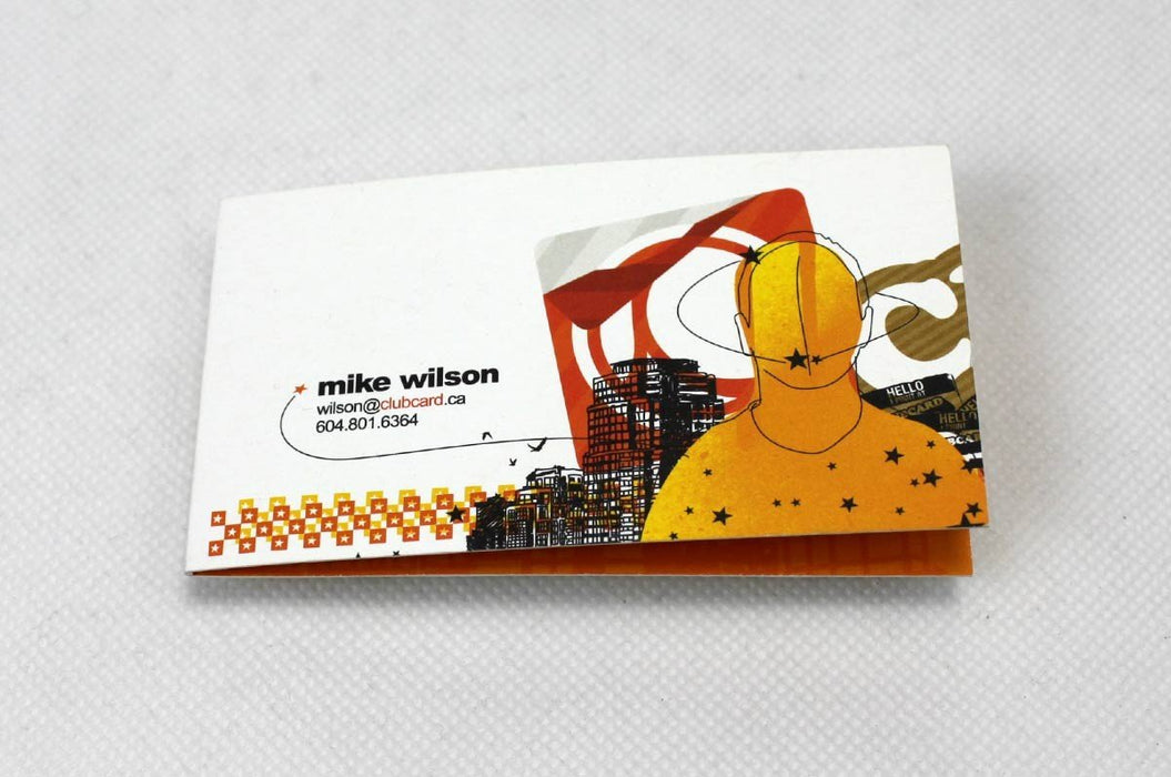 Uncoated Folding Business Cards 14pt
