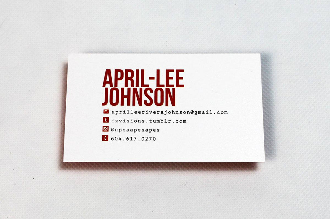 Coated Business Cards 16pt