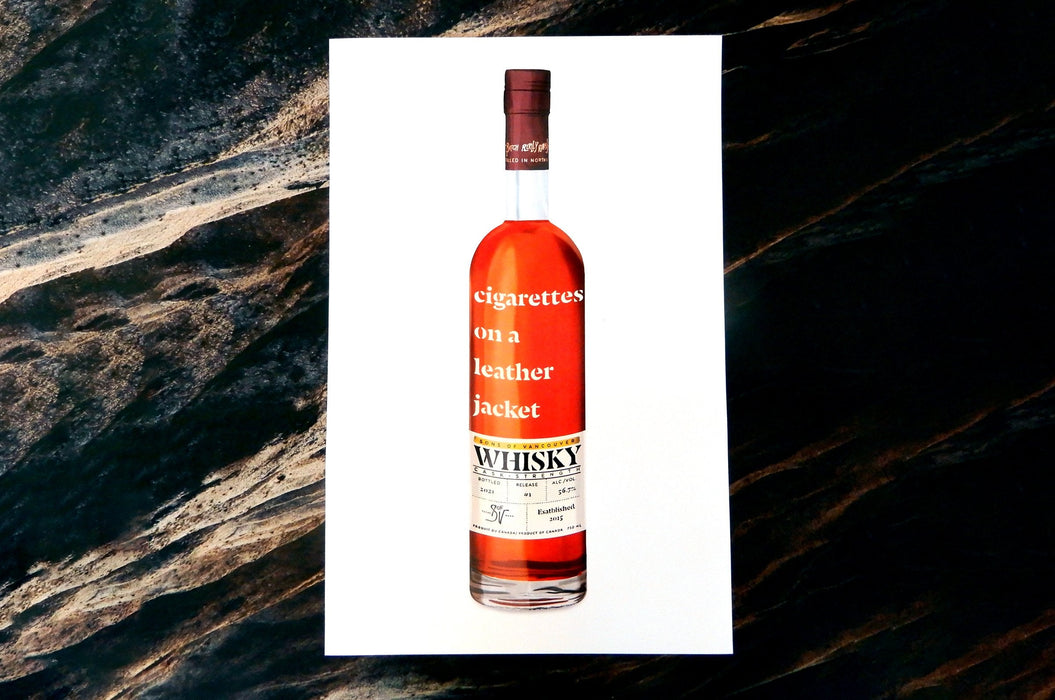 Sons of Vancouver Whiskey | Full Colour Poster | Clubcard Printing