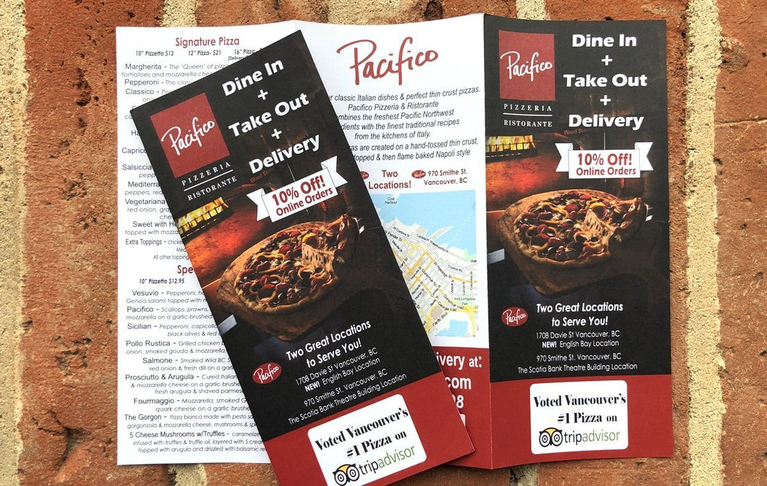 Uncoated Paper Brochures 70lb - Clubcard Printing Canada