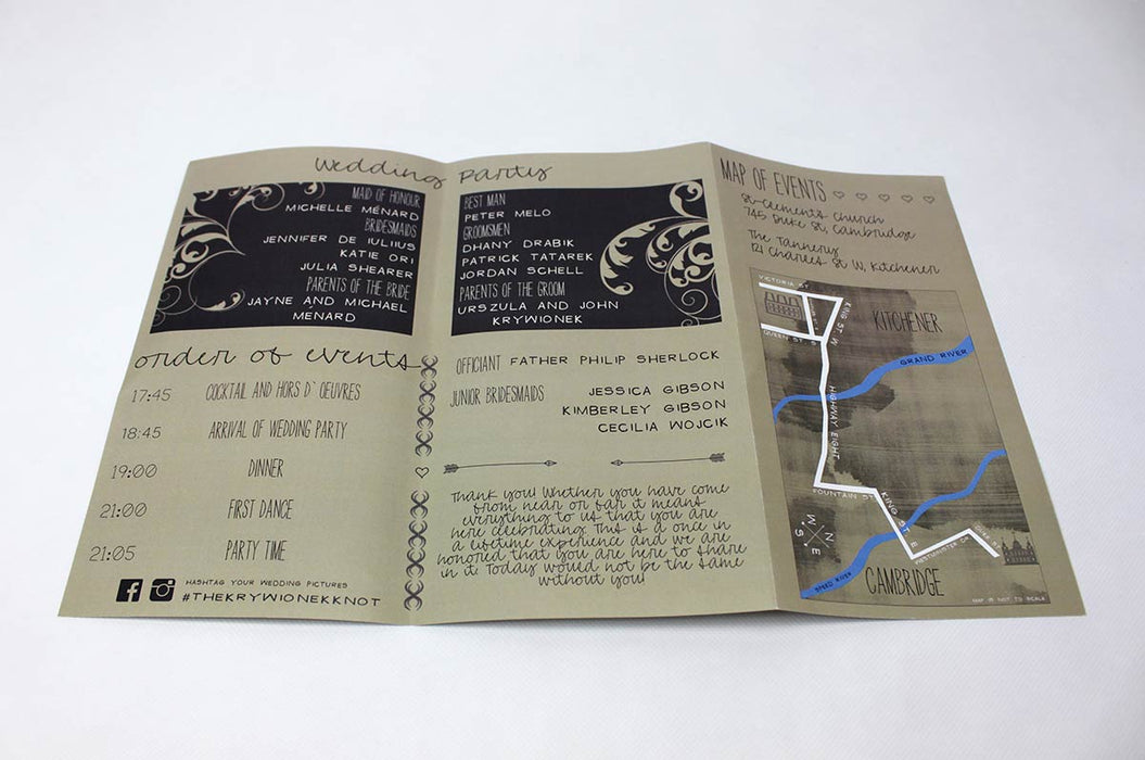 Uncoated Paper Brochures 70lb - Clubcard Printing Canada