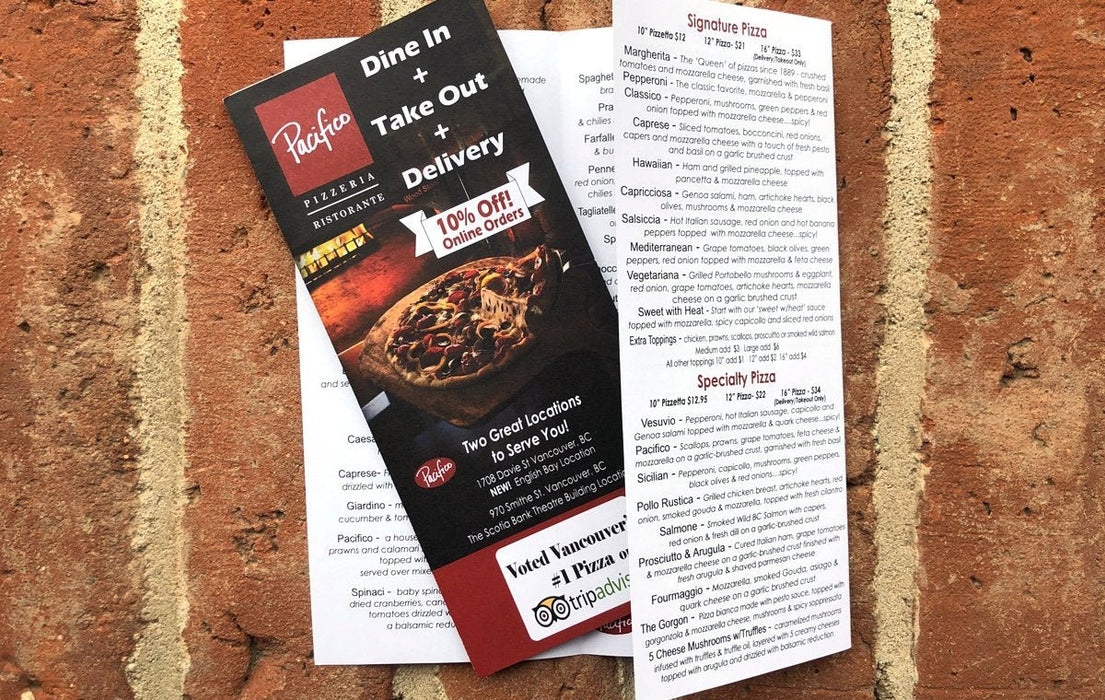 Uncoated Paper Brochures 70lb - Clubcard Printing Canada