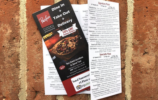 Uncoated Paper Brochures 70lb - Clubcard Printing Canada